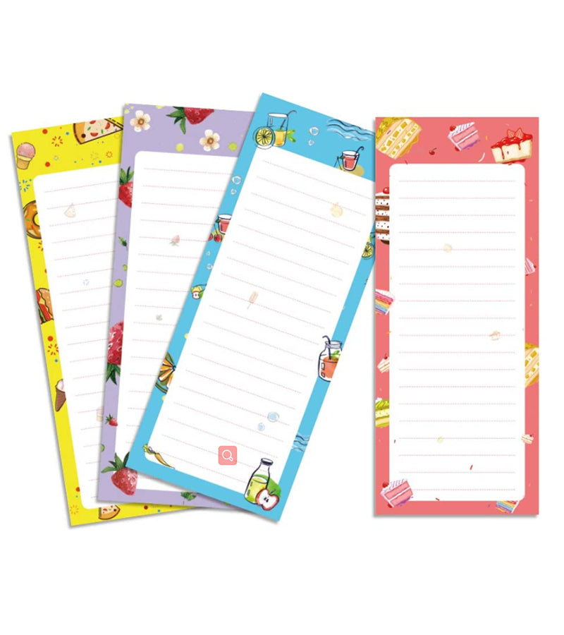 Magnet Notepads for Refrigerator 4-packs To Do List Notepad for – XINLONE
