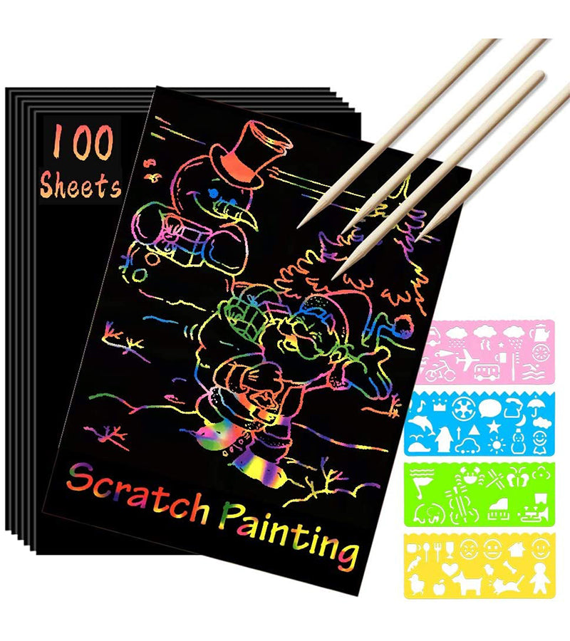 Scratch Paper Art Set – XINLONE
