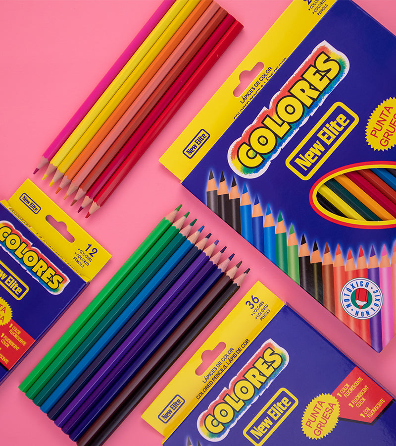 New Elite 36 Color Pencils